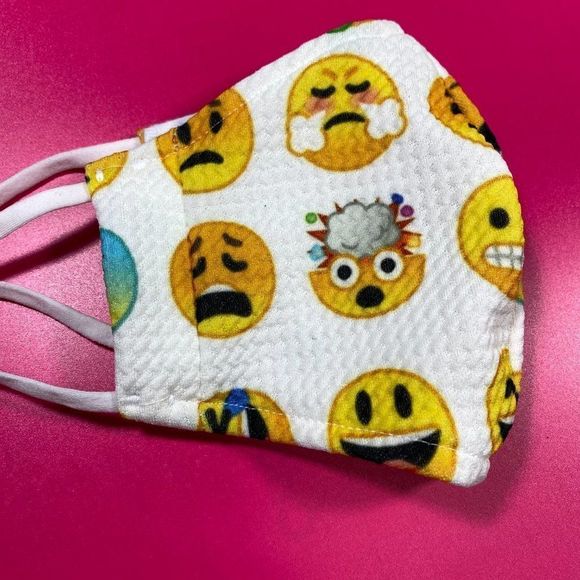 Emoji Face mask KIDS - Picture 3 of 6